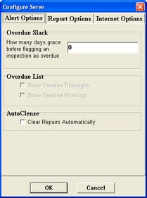 sgs alert options